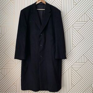 Daniel Cremieux 100% Cashmere Top Coat Overcoat 
Peacoat black 48L for Dillards
